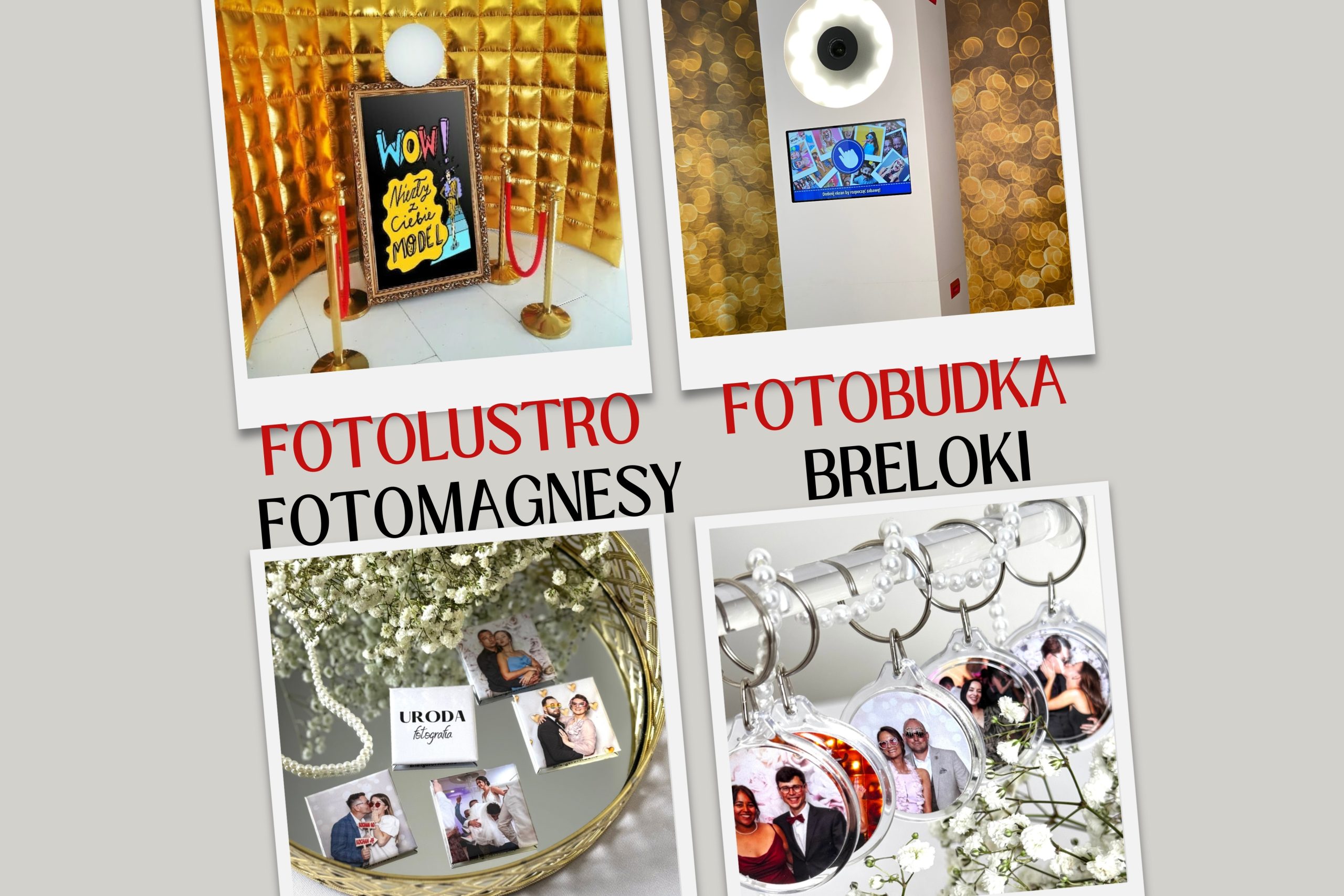 weselezklasa fotostrefa fotobudka fotolustro fotomagnesy fotobreloki Warszawa